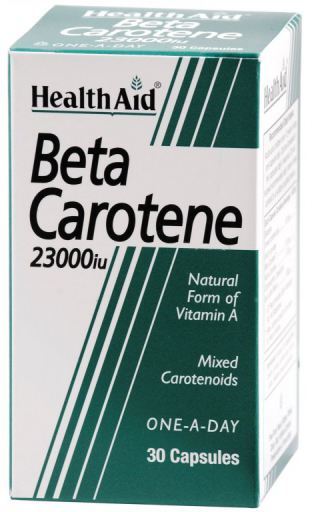 Beta-Caroteno 23.000 Ui 30 Cápsulas