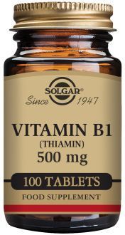 Vitamina B1 500 mg 100 Comprimidos