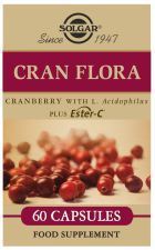 Cran Flora con Probiótics Plus Ester-C 60 cápsulas vegetales