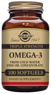 Omega 3 Triple Concentración 100 Cápsulas Blandas