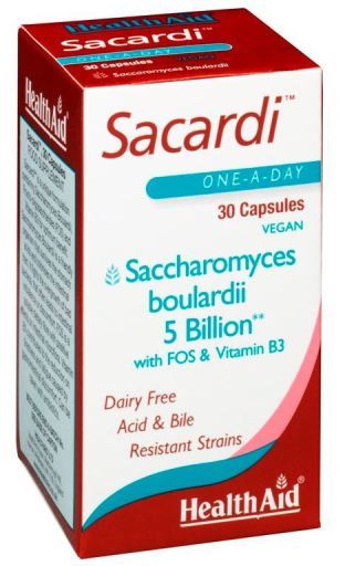Sacardi 30 Cápsulas Veganas con Vitamina B3
