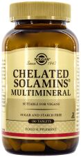 Multimineral Solamins Minerales Quelados Comprimidos