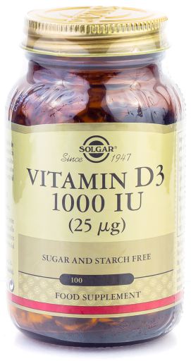 Vitamina D3 1000 ul 100 Comprimidos
