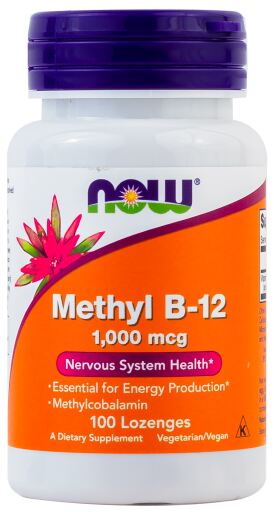 Methyl B12 de 1000 mcg 100 Pastillas