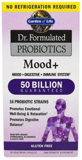 Dr Formulated Probiotics Mood+ 60 Cápsulas vegetarianas