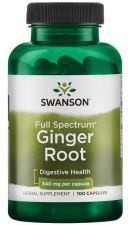 Ginger Root 540 mg 100 Cápsulas